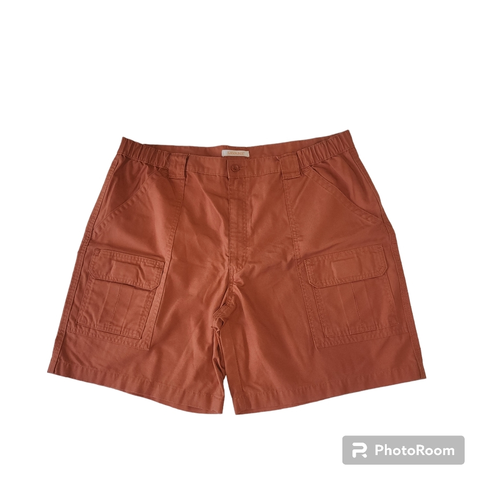 Mens Savane Cargo shorts size 40 Orange